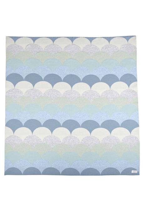 Uimi Memphis Egyptian Cotton Blanket - Sky