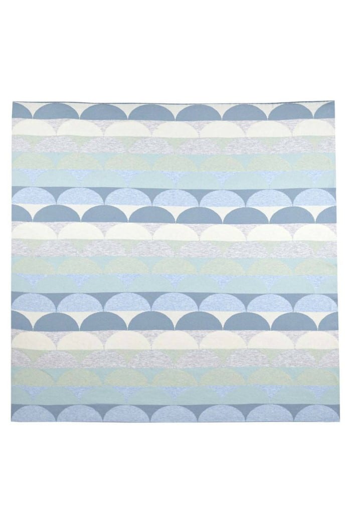 Uimi Memphis Egyptian Cotton Blanket - Sky