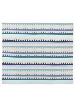 Uimi Molly Merino Wool Blanket - Indigo