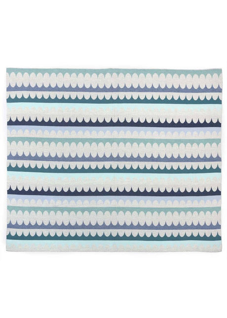 Uimi Molly Merino Wool Blanket - Indigo