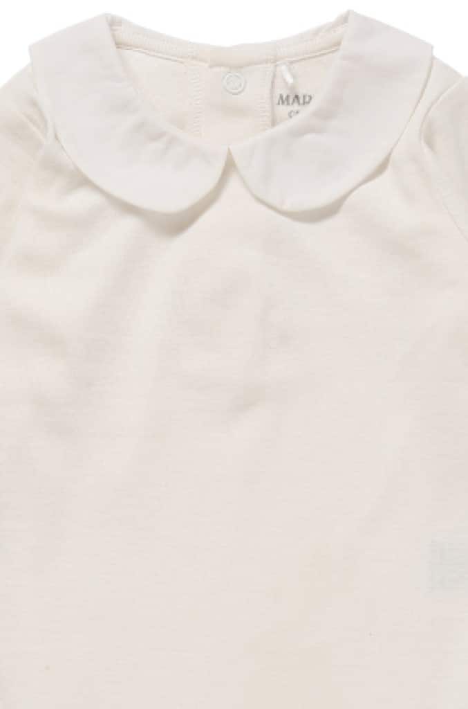 Marquise Heritage Cream Peter Pan Collar Bodysuit