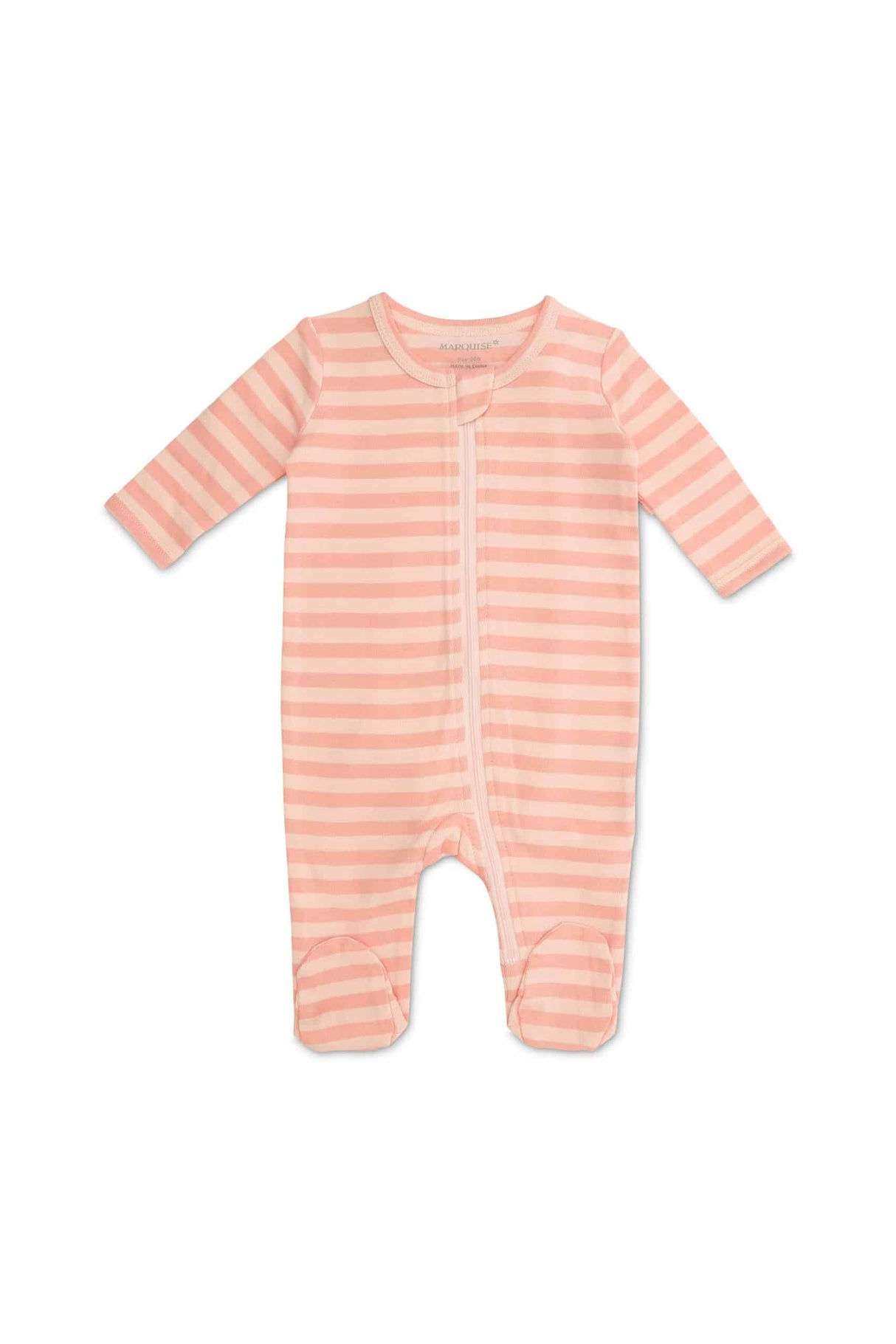 Pineapple and Pink Stripe Zipsuits 2 Pack